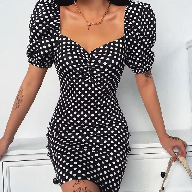 black strappy sundress