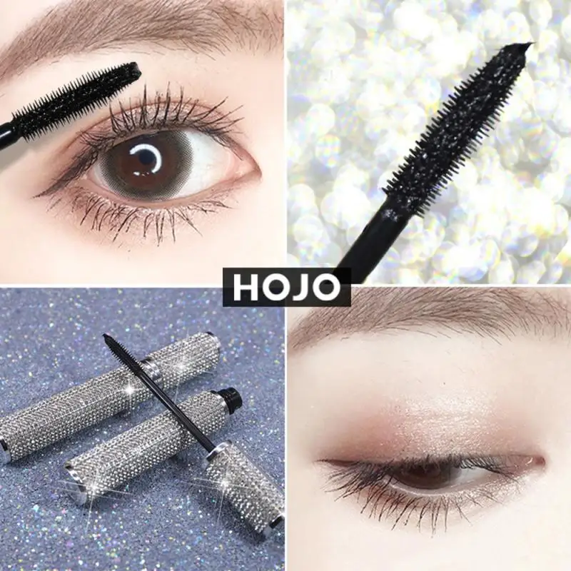 

HOJO Mascara Quick-drying Waterproof Sweat-proof Is Not Blooming Mascara Curled lengthening Eyelashes Makeup Cosmetics TSLM1