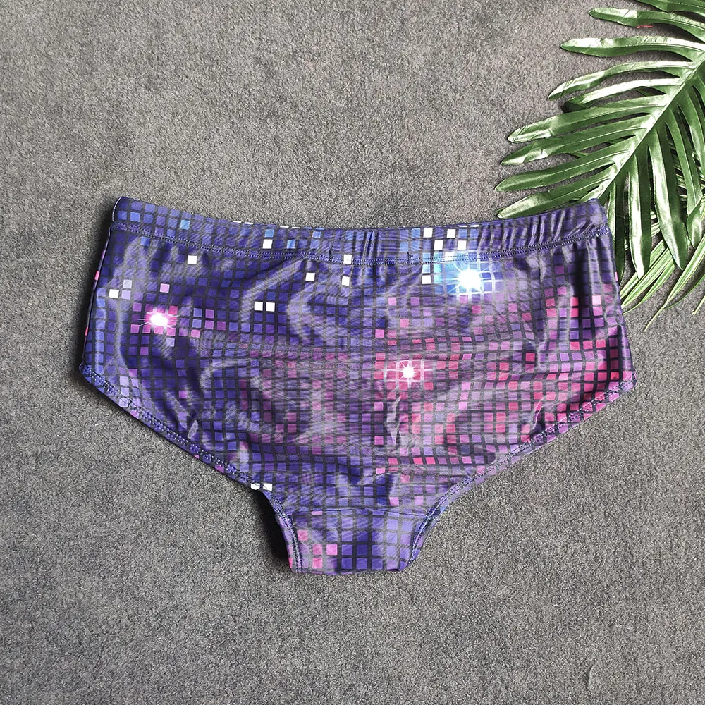 Men Swimsuit Push-Up Swim Trunks for Surfing