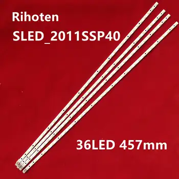 

4pcs LED Backlight strip 36leds GT0330-4 E329419 SLED 2011SSP40 36 DG-REV0 for LCD-40LX330A 40NX330A 40LX430A 40NX430A 40LX830A