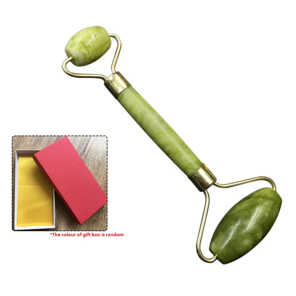 

Face Massager Jade Roller with Protective Box for Facial Skin Care Facial Massage Roller Skin Tool for Face Slimming Anti-aging