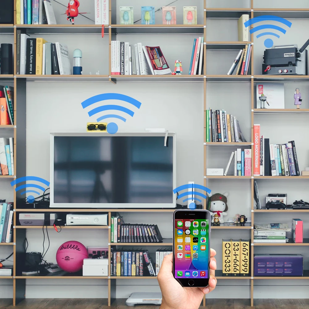300M 2,4G настенный разъем WiFi беспроводной приемник маршрутизатор Ретранслятор с внешней антенной высокого качества