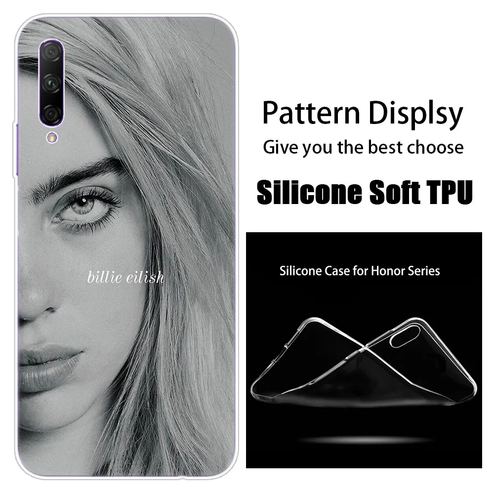 002 Горячая Распродажа billie eilish bad guy, мягкий силиконовый чехол для huawei Honor 20 20i 10i 10 9 8 Lite 9X 8X 8A 8S 7S 7A Pro View 20 Play3 - Цвет: 002