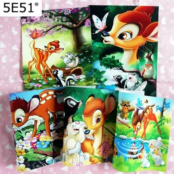 

Pure Cotton Digital Printing Hand Cloth Dyeing CHILDREN'S Room Decorative Painting size 15x20cm