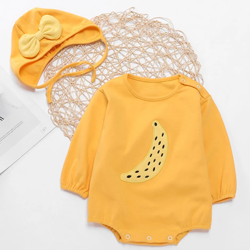 

Korean Japan Style Newborn Girls Boys Long Sleeve Jumpsuit Baby Princess Clothes Baby Girls Boys Rompers Autumn Kids Outfits