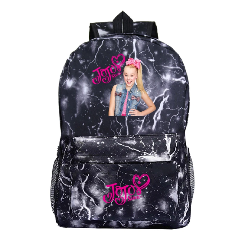 4 Jojo Siwa школьный рюкзак модный узор Mochila для учеников, мальчиков и девочек книга рюкзак для мужчин и женщин путешествия рюкзак - Цвет: 4