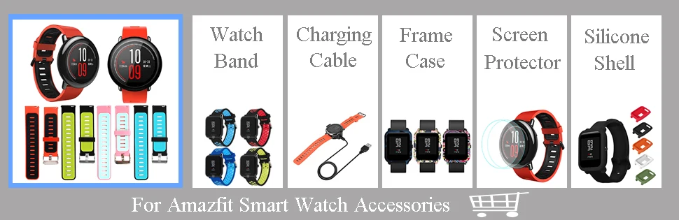 Gosear силиконовый Wristhband сменный смарт-спортивный браслет часы на запястье ремешок для Xiaomi Xiomi Huami Amazfit аксессуары