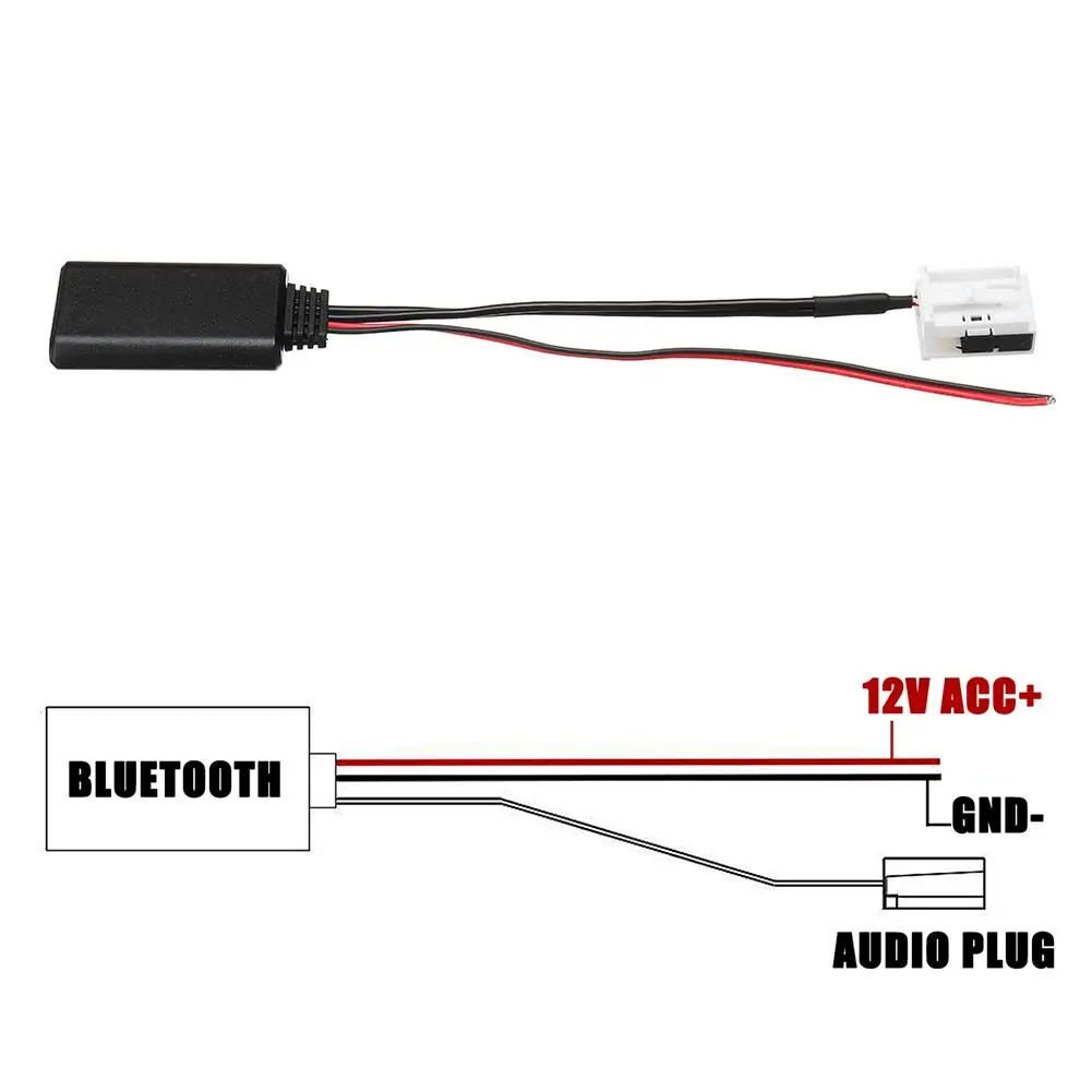 Автомобильный Bluetooth модуль AUX-IN аудио для BMW E60 04-10 E63 E64 E61 Радио стерео кабель AUX адаптер беспроводной аудио