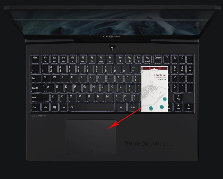 

Matte Touchpad Trackpad film Sticker Protector Touch pad ForLenovo Legion Y7000P Y720 Y720-15IKB 15.6 inch Gaming Laptop