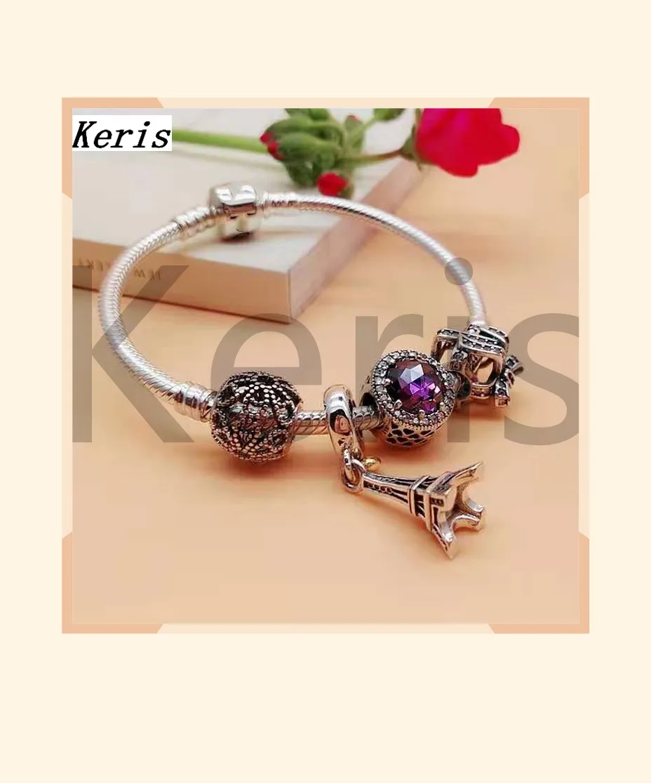 

High Quality Original 1:1 100%925 Pure Silver New Tower Model Cat Eye Bracelet Free Delivery