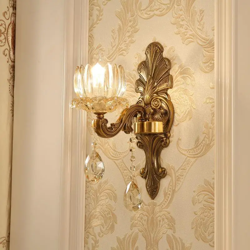 Techo Colgante современный Badkamer Verlichting Candeeiro De Parede хрустальный светильник для спальни Wandlamp светильник для дома настенный светильник