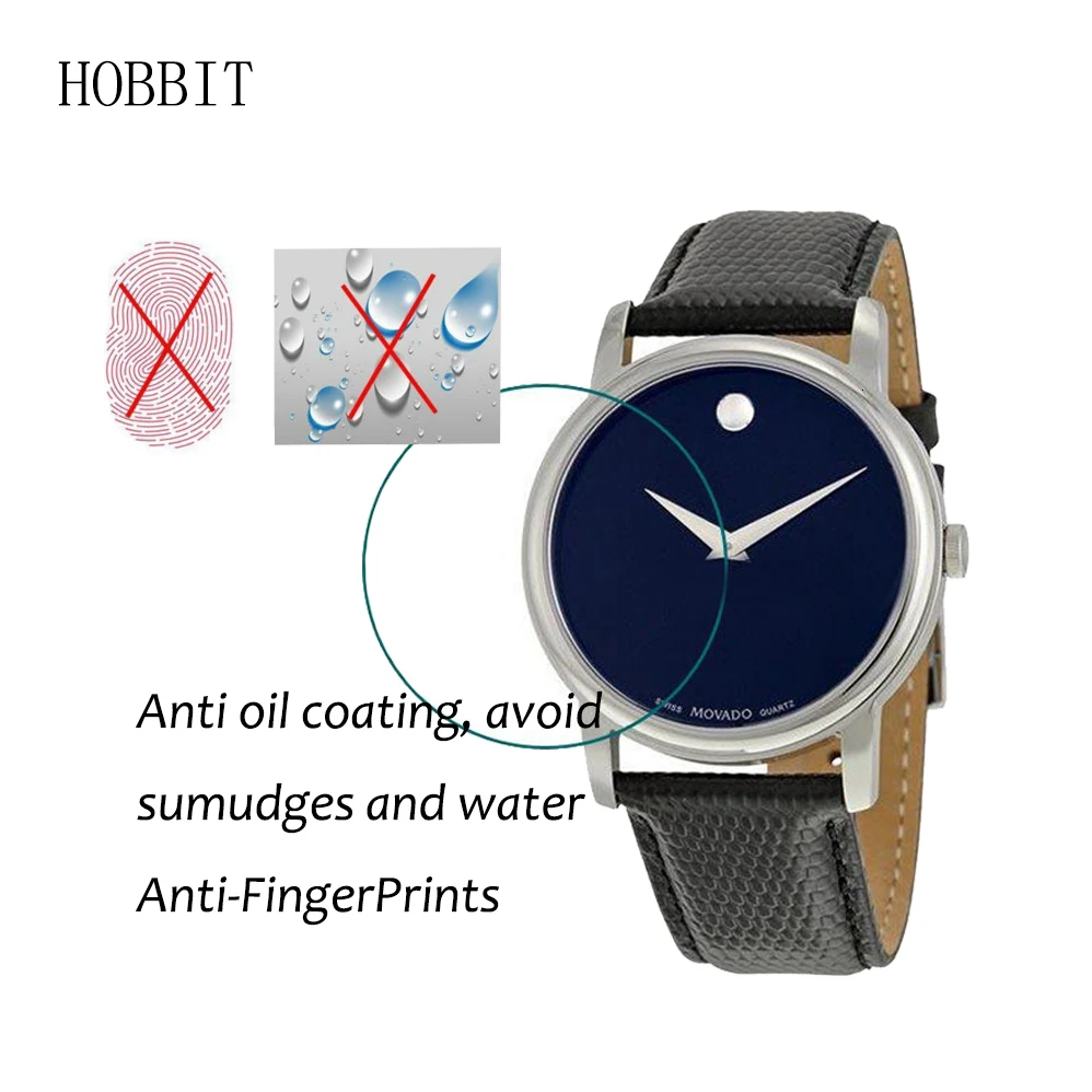 3 упаковки для MOVADO подключения Nano 5H твердость Смарт-часы анти-шок защита экрана против царапин Взрывозащищенная пленка для ЖК-экрана