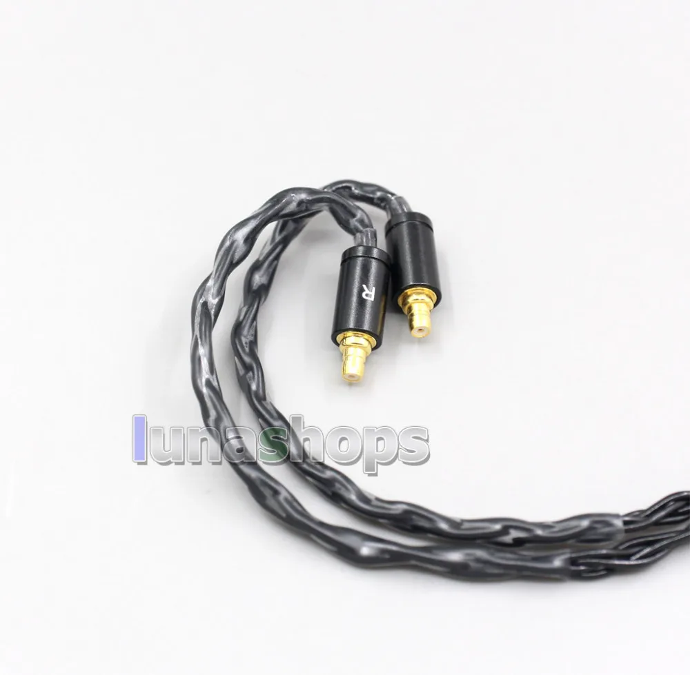 2,5 мм 3,5 мм XLR сбалансированный 8 ядерный OCC Серебряный смешанный кабель для Sennheiser IE400 IE500 Pro LN006460