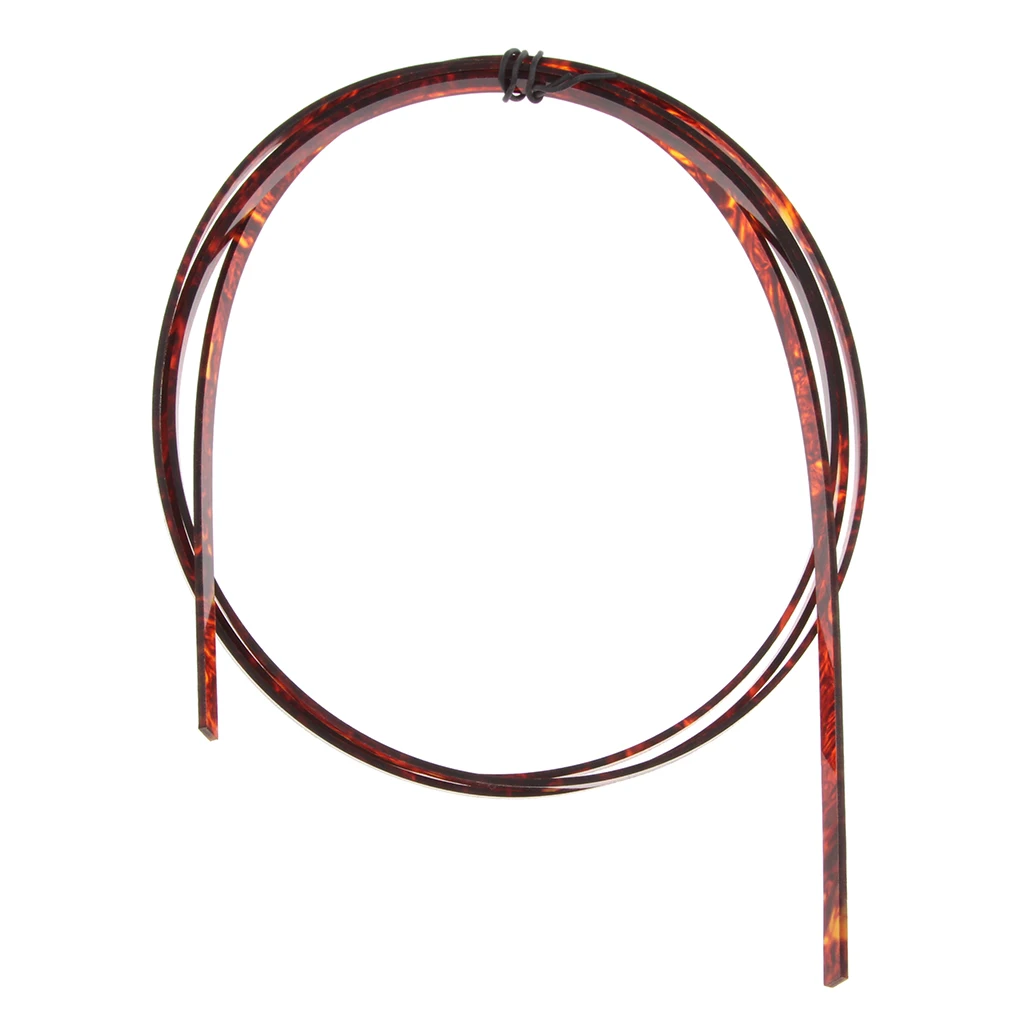 Plastic Celluloid Guitar Binding Project Purfling Strip 1650 x 6 x 1.5mm - Guitar Care Parts