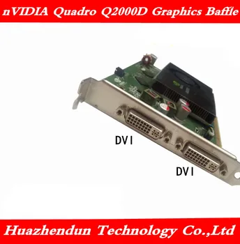 

New original nVIDIA Quadro Q2000D FX380 graphics card full height bezel double DVI baffle 12CM 50pcs