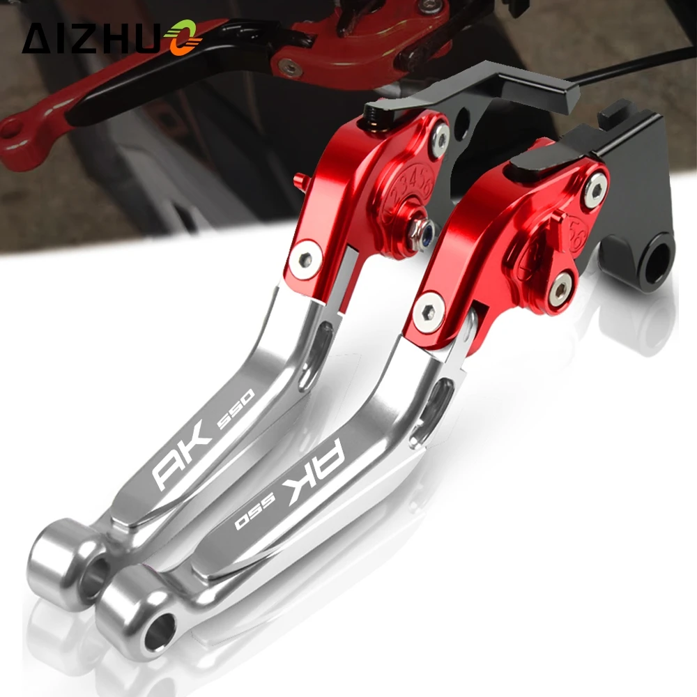 

Аксессуары для мотоциклов с ЧПУ, ручной тормоз для KYMCO AK550 ALLYEARS, складные, выдвижные, регулируемые, тормозные рычаги сцепления AK 550 2020 2019