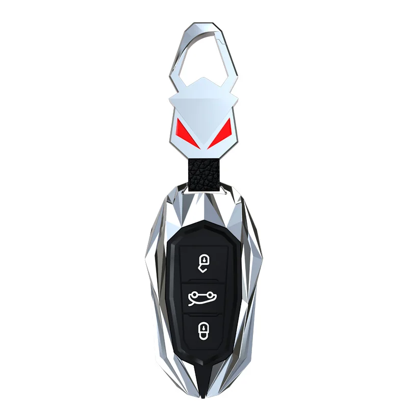Premium Car Key Case Cover Holder - Sleek Design and Protective Car Styling Accessory