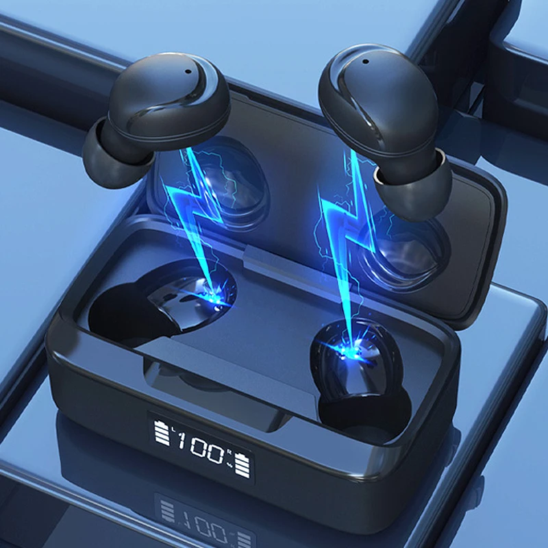 Taihom Earphones Wireless Portable Gaming Headphones Bluethooth 5.0 Version Tws IOS i12 Xiaomi Android Earpods Free Shipping