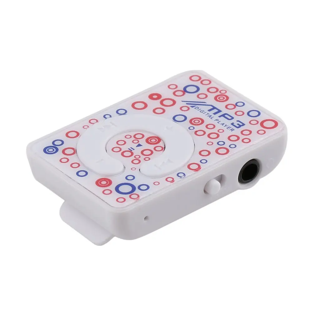 Мини-клип USB MP3 музыкальный медиаплеер с Micro SD/TF слот для карт Поддержка 1-8 Гб