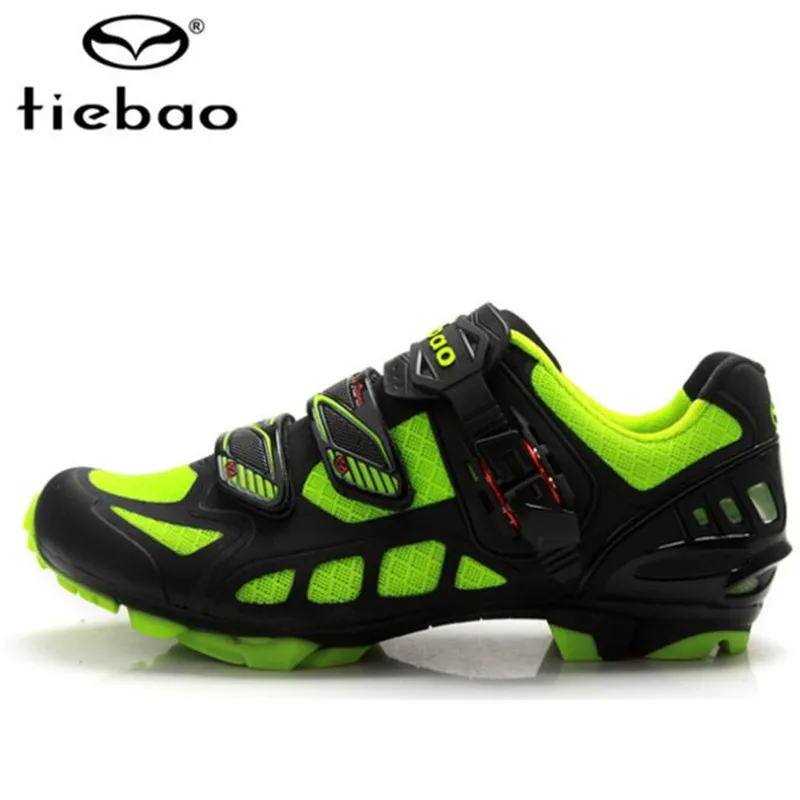 TB35-B1502 Shoes Tiebao/Мужская обувь для велоспорта; sapatilha ciclismo mtb; профессиональная обувь для велосипеда с самоблокирующимся покрытием; нескользящая велосипедная обувь; Sapatos de ciclismo - Цвет: TB35-B1502 Shoes