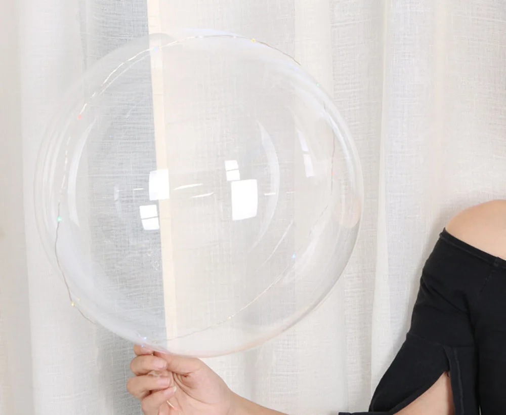 18 дюймов без морщин Bobo прозрачные воздушные шары для свадьбы гелиевые надувные шары подарки самые новые
