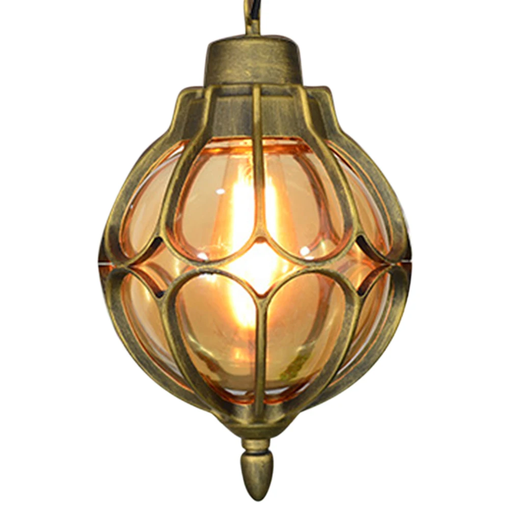 

Courtyard Outdoor Garden Ball Shape Home Pendant Light Anti Rust Easy Install Hanging Ceiling Aluminum Decoration Vintage