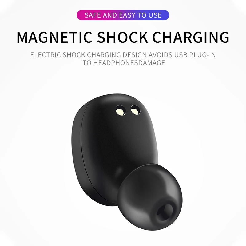 Dianxien K3B TWS Bluetooth Headset 5 0 Wireless Sports Mini Headset Auto Power On Pairing Binaural 5 0 Stereo