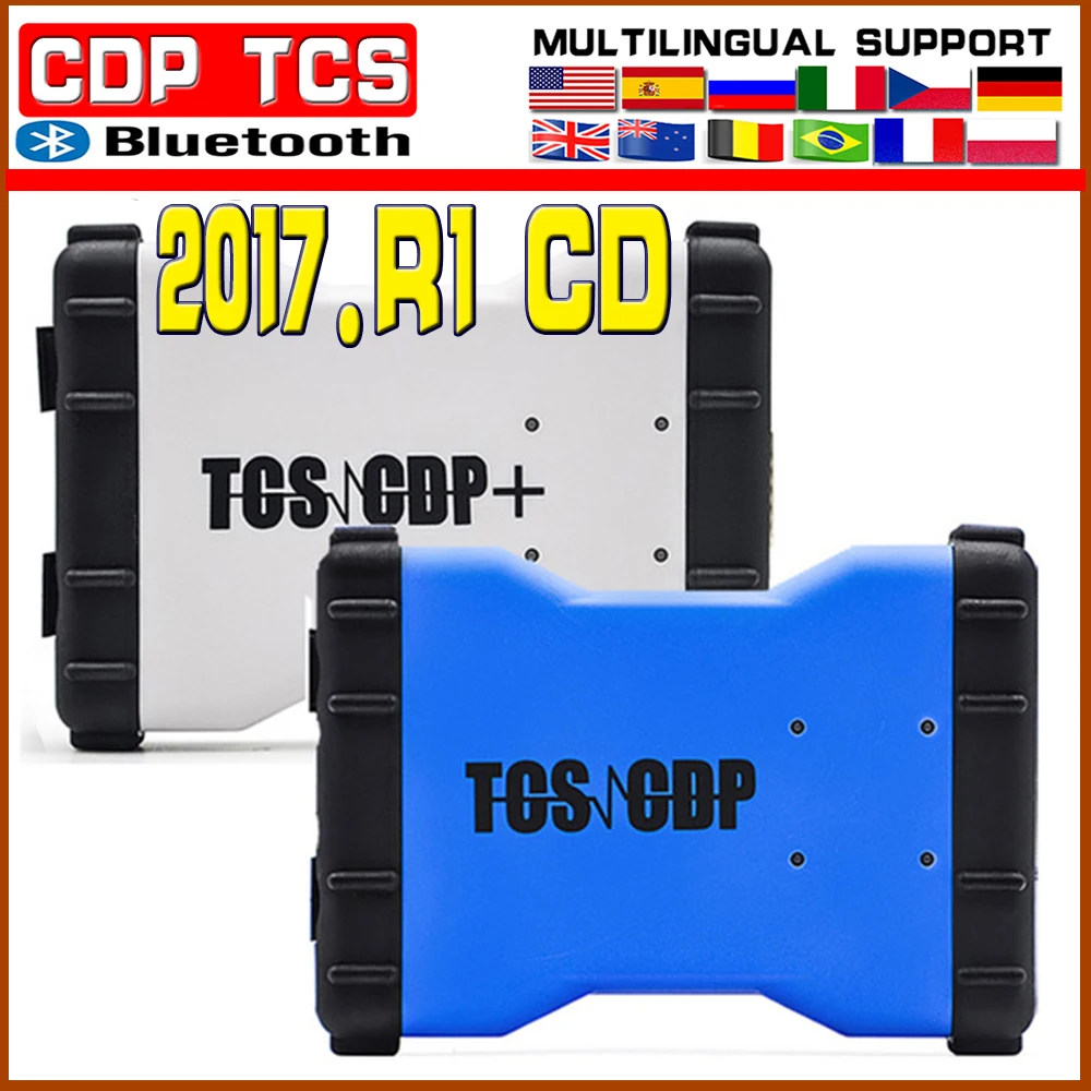 

2020 Newest CDP TCS pro plus 2015 R3 with keygen bluetooth optional for car/truck OBD2 Diagnostic tool same as MVD Multidiag