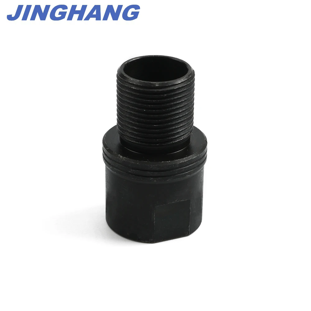 

Black Steel Thread Adapter Convert - .578x28 to 5/8x24