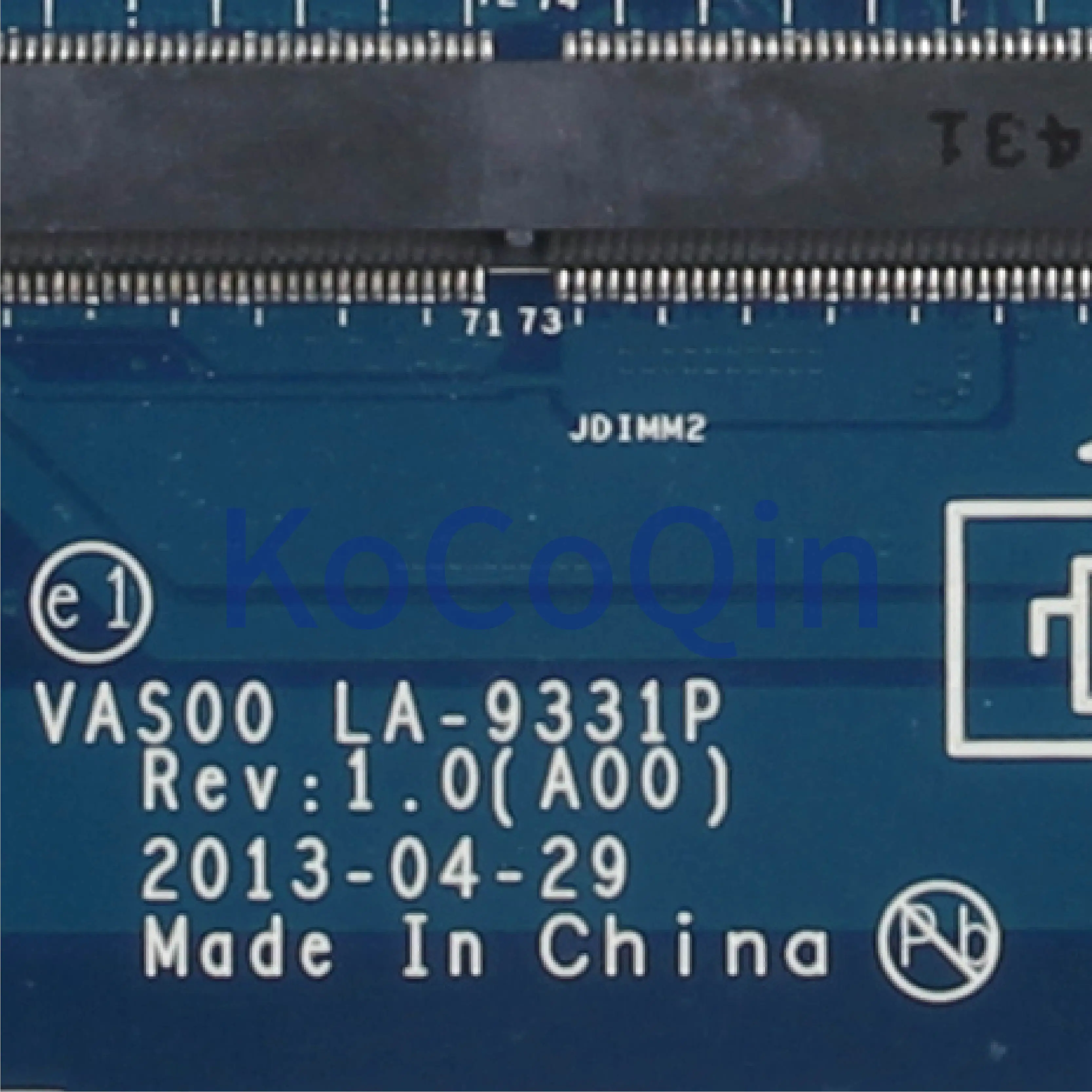 discounted KoCoQin Laptop motherboard For DELL Alienware M17X R5 SR17D Mainboard CN-02XJJ7 02XJJ7 VAS00 LA-933