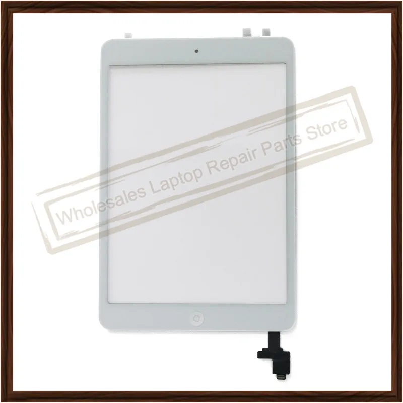 iPad mini12触摸带返回键总成带小板 原装白色5 (2)