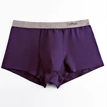 

ZACOO Men Boxer Breathable Underwear Comfortable Cotton U Convex Underpants Boxershorts