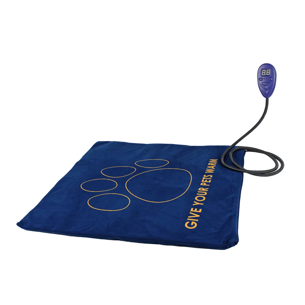 Waterproof Pet Heated Pad Bed Cat Dog Cat Warmer Electric Heating Mat Cushion dog bed dog house pet bed домик для кошки - Цвет: EU