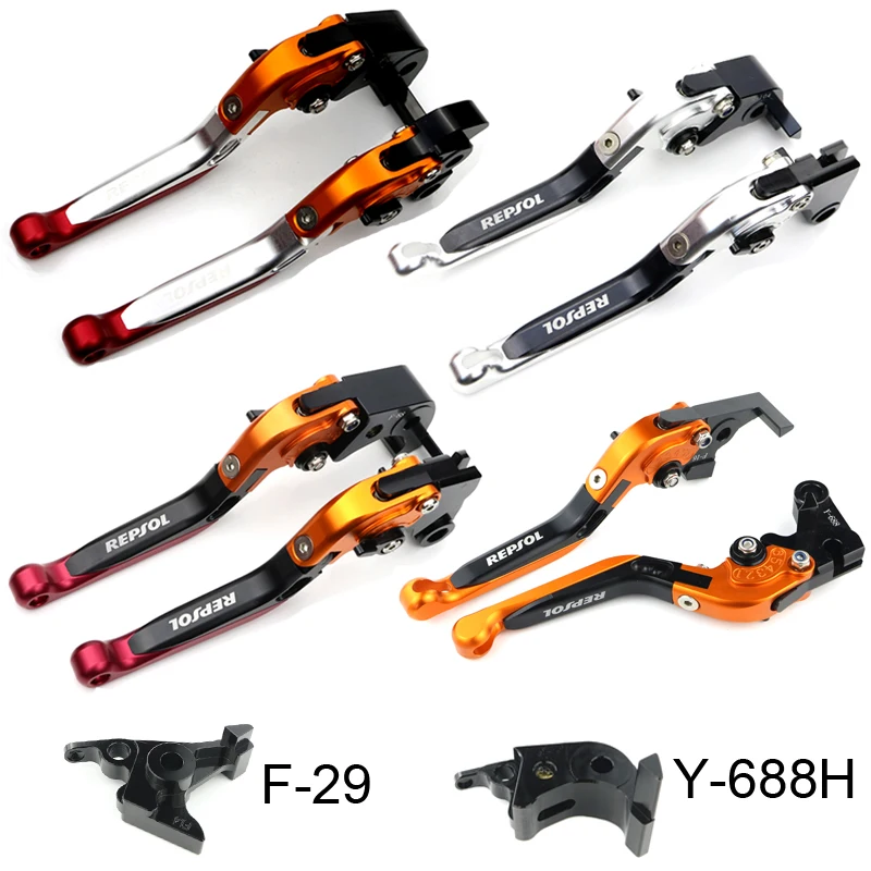 

For Honda CBR600RR 2003 2004 2005 2006 CBR954RR 2002-2003 Foldable Adjustable CNC Aluminum Motorcycle Brake Lever Clutch Levers