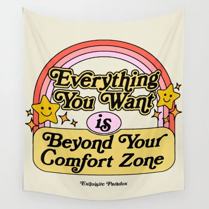 

Comfort Zone Wall Tapestry Background Wall Covering Home Decoration Blanket Bedroom Wall Hanging Tapestries