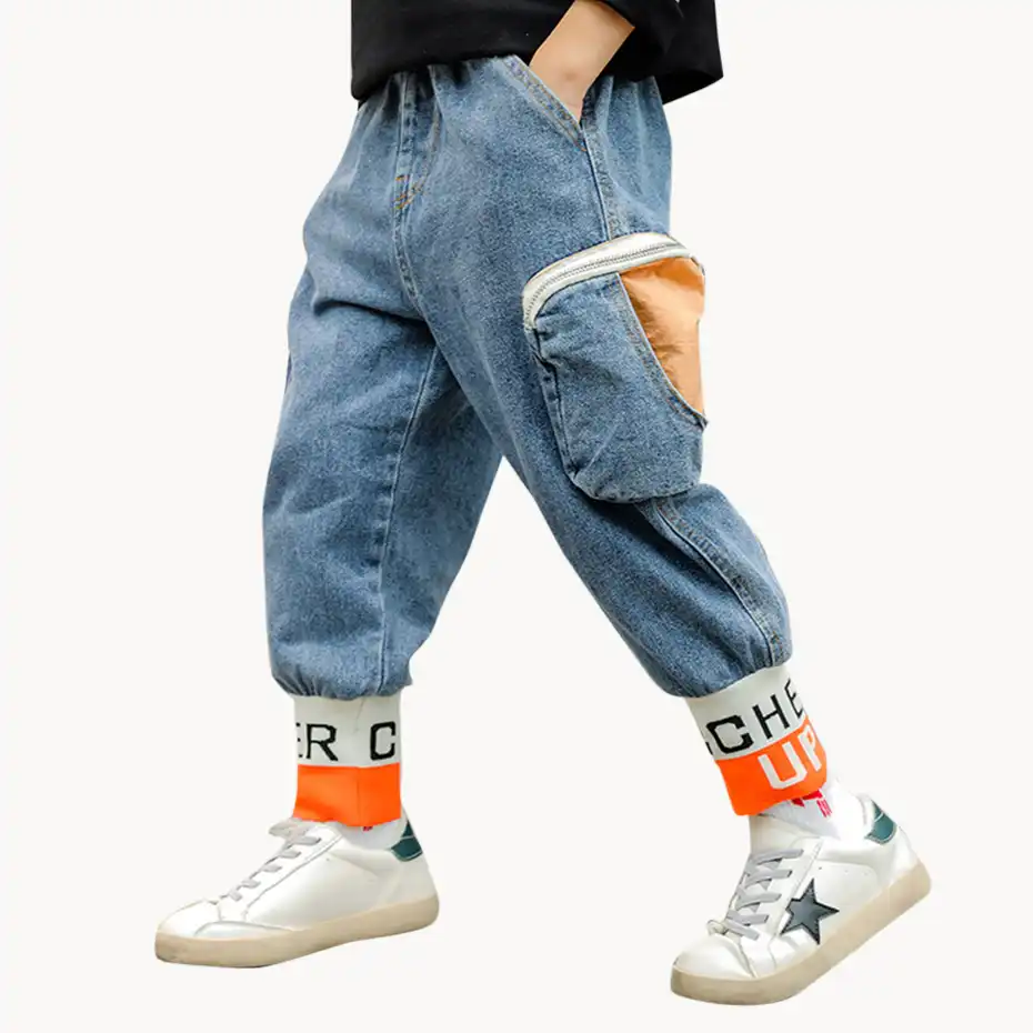 boys stretch waist jeans