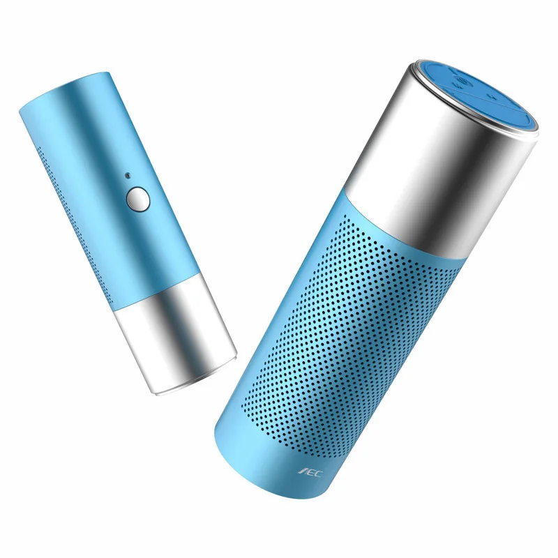 Portable LED lighting flashlight high power Bluetooth speaker outdoor waterproof subwoofer stereo mobile phone TF card smart
