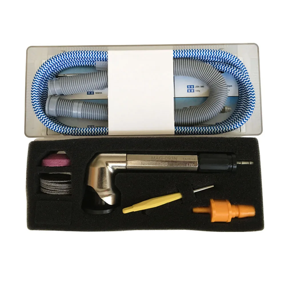 

Pneumatic Grinding Tool Home Mini High Configuration Polisher Multipurpose 90 Degree Angle Workshop Portable Durable Air Grinder