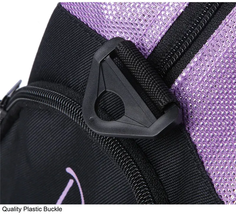 Dance Yoga Gym Shoulder Bag Women For Fitness Outdoor Fashion Sports Waterproof Wear Resistant Travel Handbags With Shoes Space