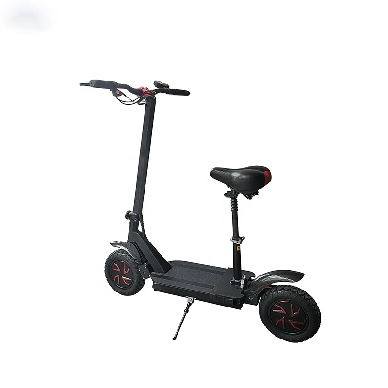 CE E4-9 Approved two wheels 3600W electric chariot scooter 10 inch big wheel scooter folding scooter