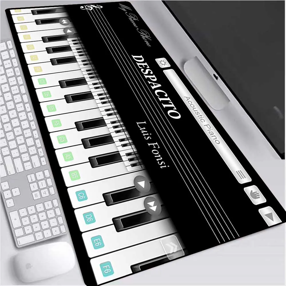 

Mairuige Music Piano Hot Sale Large Mouse Pad Game Pad Non-slip Natural Rubber with Seaming Lock Pad XXL Gaming Accessories