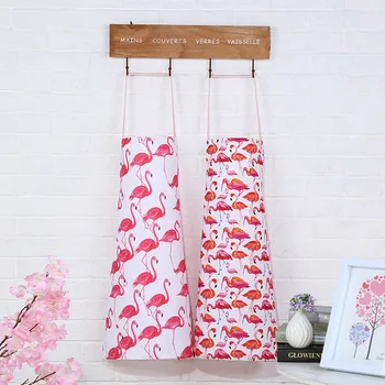 

Apron For Women Gifts Prensts For Girls Fashion Flamingo Printing Pinagore Kitchen Tool Kitchen Suppliescreative Cute Fun Apron