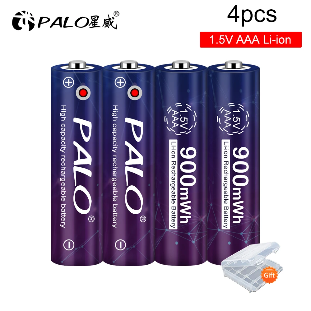 

For 1.5V AA battery rechargeable Li-ion battery AA 1.5v 2800mWh lithium li-ion rechargeable battery and USB charger case