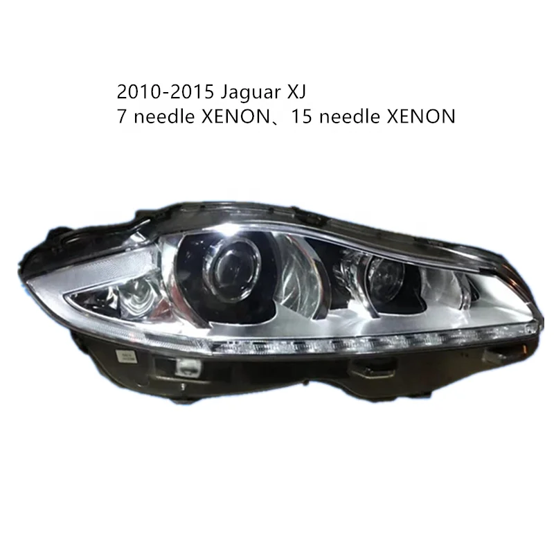 Made for 10-15 16-19 XJL headlamp assembly original xenon belt follow-up LED original upgrade headlight
