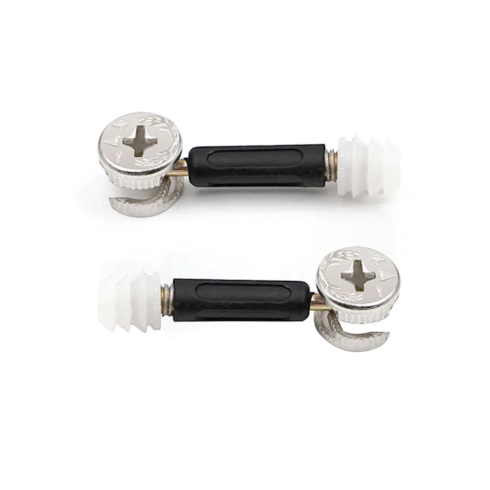 3 in 1 Dowel Jig Screw furniture Connecting Hardware Set Eccentric Wheel Nut Cam Lock Nut for Wardrobe Splicing Cabinet Woodwork