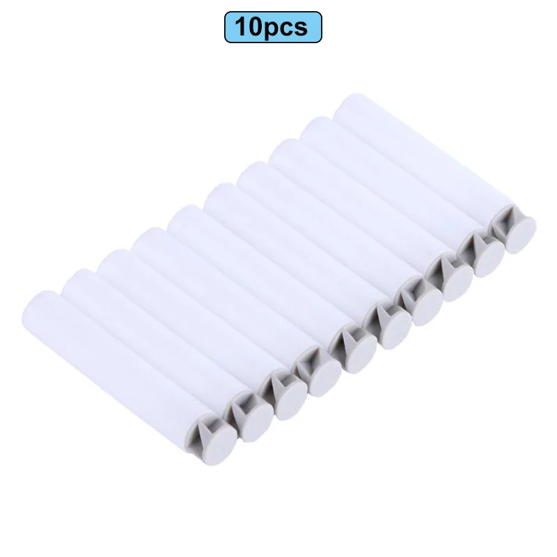 10pcs white 100 шт для пуль Nerf EVA Мягкая полая головка 7,2 см заправка пули дротики для Nerf аксессуары для игрушечного пистолета для Nerf бластеров - Цвет: 10pcs white