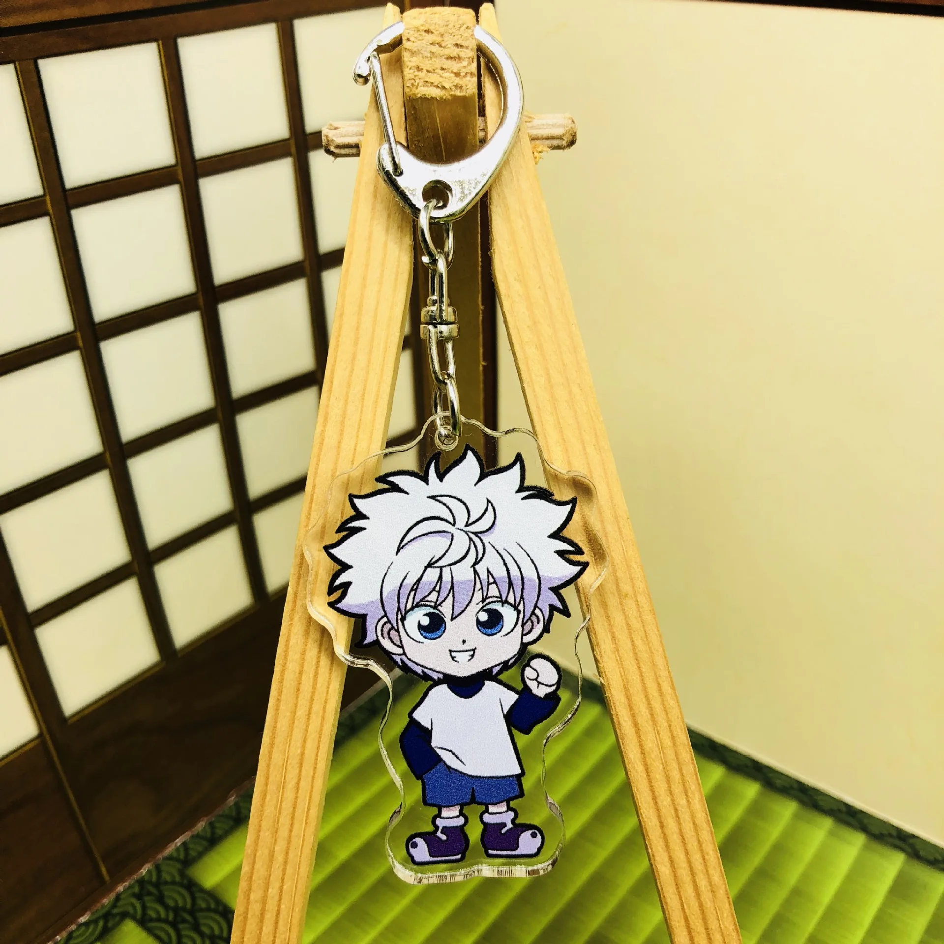 Новый брелок для ключей из аниме Hunter X косплей изящная печать Мультяшные фигурки