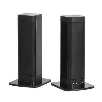 

New Home Theater Wireless Bluetooth Speaker Mini Sound Blaster Stereo Subwoofer Detachable Bluetooth Speaker (EU Plug)