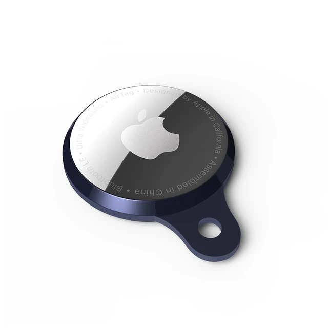 Airtags Case Protective Cover TPU Case of New Apple AirTags for Anti-Scratch and  Anti-Loss Design Gray