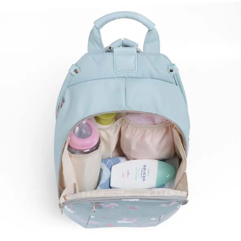 Mummy Backpack Nappy Bags Portable Maternity Bags for Baby Diaper Bag  Printing Bag Waterproof